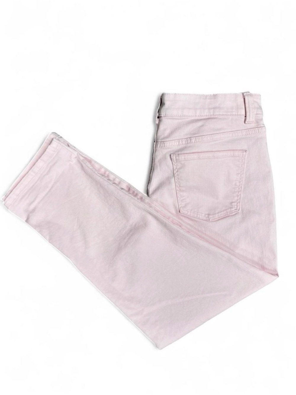 Talbots Pastel Pink Boyfriend Jeans 5 Pocket Coquette Balletcore Preppy - Picture 2 of 6